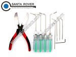 Professional Locksmith Tools Kit Door Panel Dismantling Pliers Lock Pick