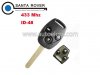 Honda 3 Button Remote Key(Euro) 48 Chip