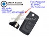 Peugeot 408 407 2001-2005 Year Flip Remote Key 3 Button VA2 No Groove Blade