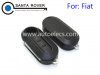 Fiat 500 Bravo Ducato Flip Remote Key Shell Cover 3 Button Black