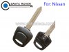 Nissan Transponder Key Shell Sliver Logo