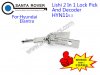 HYN11 V.3 Lishi 2 in 1 Lock Pick and Decoder For Hyundai Elantra