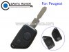 Peugeot 406 407 2 Button Remote Case NE78 blade