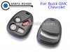 Buick GMC Chevrolet Remote Key Shell Cover 3+1 Button
