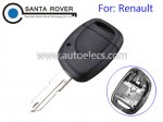 Renault Twingo Clio Kangoo Master Remote Key Shell 1 Button NE73 No Holder