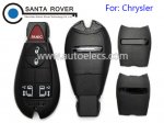 Chrysler USA Smart Remote Key Shell Case 4+1 buttons