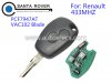 Renault Clio Kangoo Master Remote Key 2 Button PCF7947AT VAC102 Blade 433Mhz