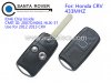 Honda CRV Flip Folding Remote Key 2 Button 433Mhz