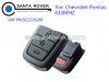 Chevrolet Pontiac Remote Control 3+1 Button 92223628F 433Mhz