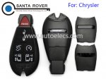 Chrysler Smart Remote Key Shell Case 6+1 buttons USA