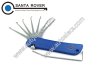 New HAOSHI Foldable Knife Opener For Door Locksmith Tool Lock Pick Set blue