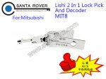 MIT8 Lishi 2 in 1 Lock Pick and Decoder For Mitsubishi
