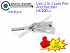 HU100 V.3 Lishi 2 in 1 Lock Pick and Decoder For Buick