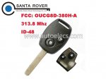 Honda 2 Button Remote Key (Japan) 48 Chip