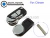 Citroen DS Smart Flip Key Shell 2 Button