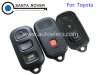 Toyota 4 Runner Remote Key Cover Case 4 Button FCC IDELVATDD