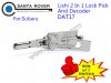 DAT17 Lishi 2 in 1 Lock Pick and Decoder For Subaru