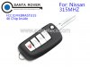 Modified Nissan Remote Flip Key 4 Button 315Mhz KBRASTU15