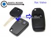 Volvo S40 V40 S60 S80 XC70 Modified Folding Remote Key Shell Case 2 Button