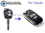 Modified Suzuki Swift SX4 Flip Folding Remote Key Case Shell 2 Button