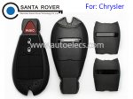 Chrysler Smart Remote Key Case Shell 2+1 buttons USA