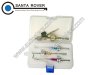 3Pcs Locksmith Key Lock Pick Tools Set With Cross Lock Transparent Lock Training