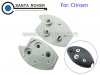 Citroen Sega Remote Key Rubber button pad