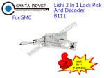 B111 Lishi 2 in 1 Lock Pick and Decoder GMC