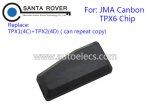 JMA Carbon TPX6 Transponder chip Replace TPX1(4C)+TPX2(4D) ( can repeat copy)