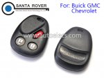 Buick GMC Chevrolet Remote Key Shell Cover 2+1 Button