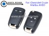 Chevrolet Cruze Malibu AVEO Flip Folding Remote Shell Cover 3 Button