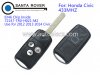 Honda Civic Flip Folding Remote Key 3 Button 433Mhz