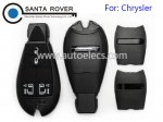 Chrysler Jeep Dodge Euro Smart Remote Key Case Shell 4 buttons