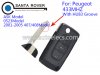 Peugeot 408 407 2001-2005 Year Flip Remote Key 3 Button HU83 Groove Blade