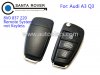 Original Audi A3 Q3 Flip Remote Key 8V0 837 220 Remote System ID48 CAN chip