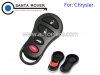 Chrysler Jeep Dodge Replacement Key Shell 3+1 Buttons