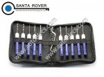 12pcs Lock Pick Set Plane Electronic Key Lock Picking Tools Quick Lock Opener Locksmith Tools