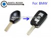 BMW E81 E46 E39 E63 E38 Modified Flip Remote Key Shell 3 Buttons HU92