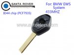 BMW EWS Remote Key 433Mhz 3 Buttons HU92 Blade