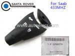 Saab Original 9-3 9-5 93 95 2009 Plus Remote Key 4 Button 433mhz