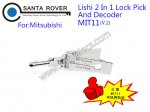 MIT11(V.2) Lishi 2 in 1 Lock Pick and Decoder For Mitsubishi