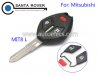 Mitsubishi Galant Lancer Endeavor Smart Remote Key Case 2+1 Button MIT8 Left
