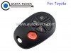 Toyota Sienna Tacoma Remote Car Key Shell 4+1 Button