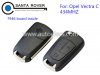 Opel Vectra C Flip Remote Key 434Mhz 3 Button