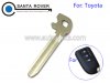 2014 Toyota Vios Remote Emergency Key Blade