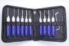 Plane Electronic Key Lock Pick Tool Kit 12pcs