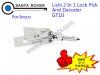 GT10 Lishi 2 in 1 Lock Pick and Decoder For Iveco