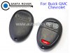 Buick GMC Chevrolet Remote Key Shell Case 2+1 Button
