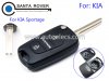 KIA Sportage Folding Remote Key Shell Case 3 Button