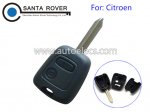 Citroen New Elysee 2 Button Remote Key Case